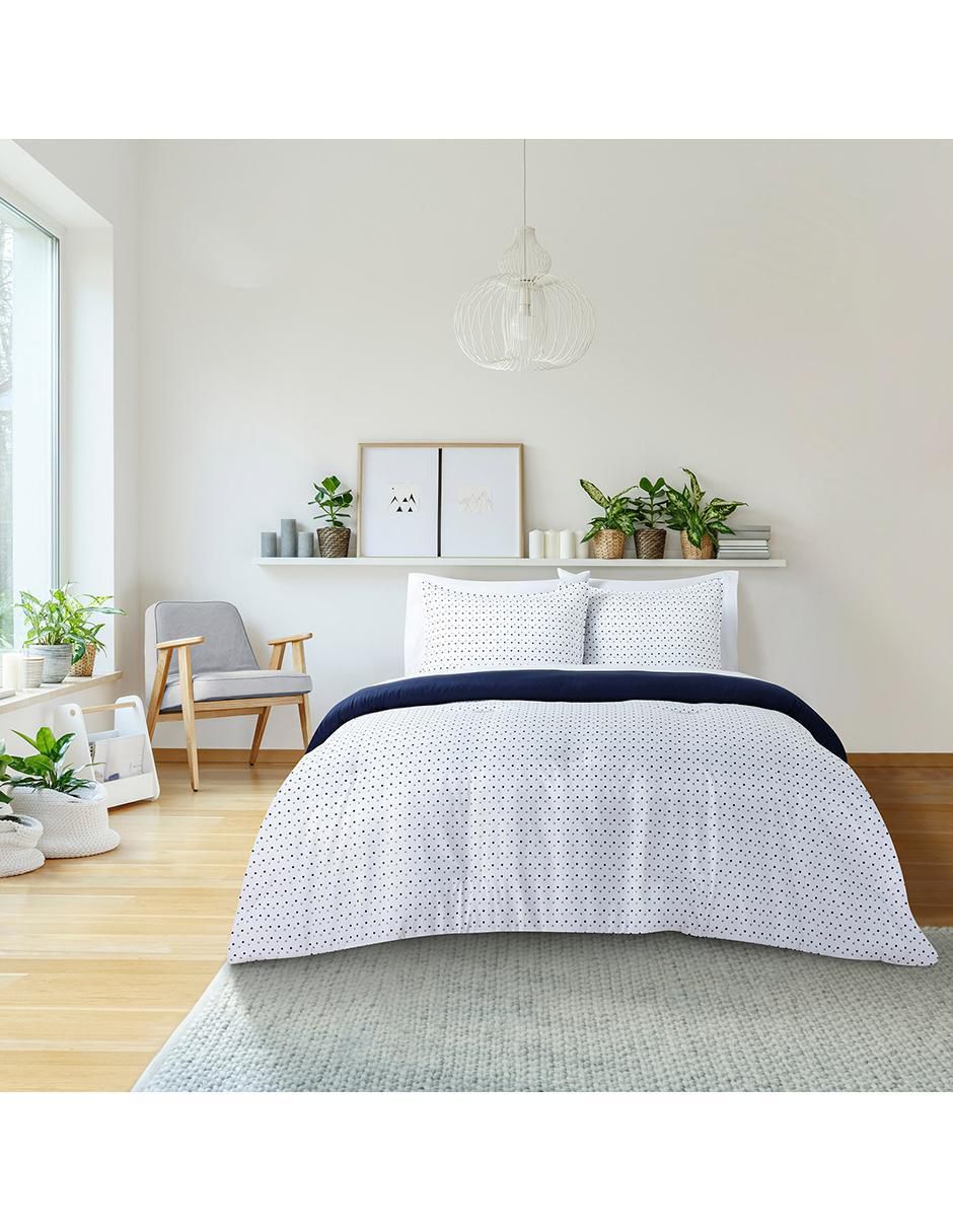 Set edredón Kaltex Home Elliot Navy