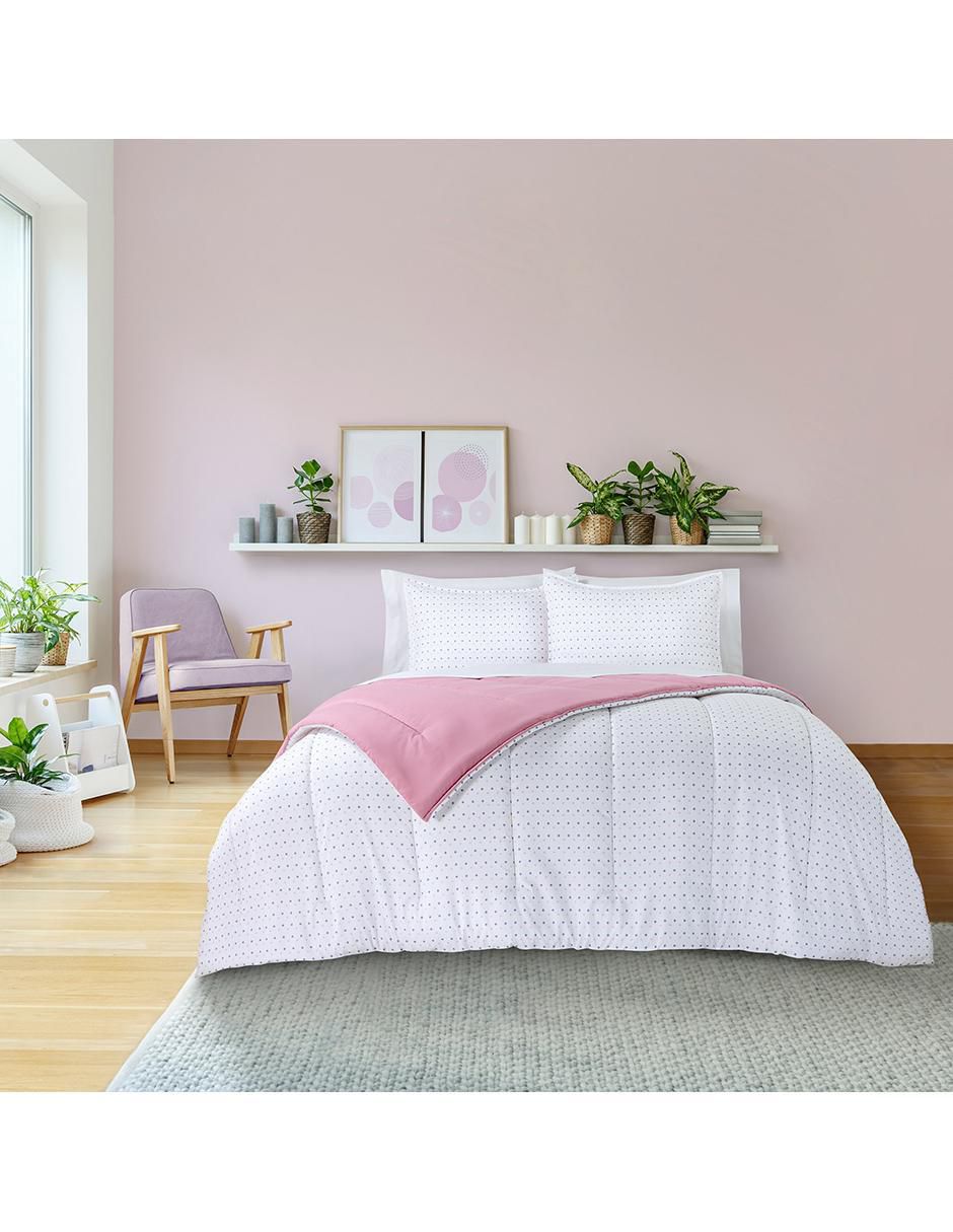 Set edredón Kaltex Home Elliot Mauve R