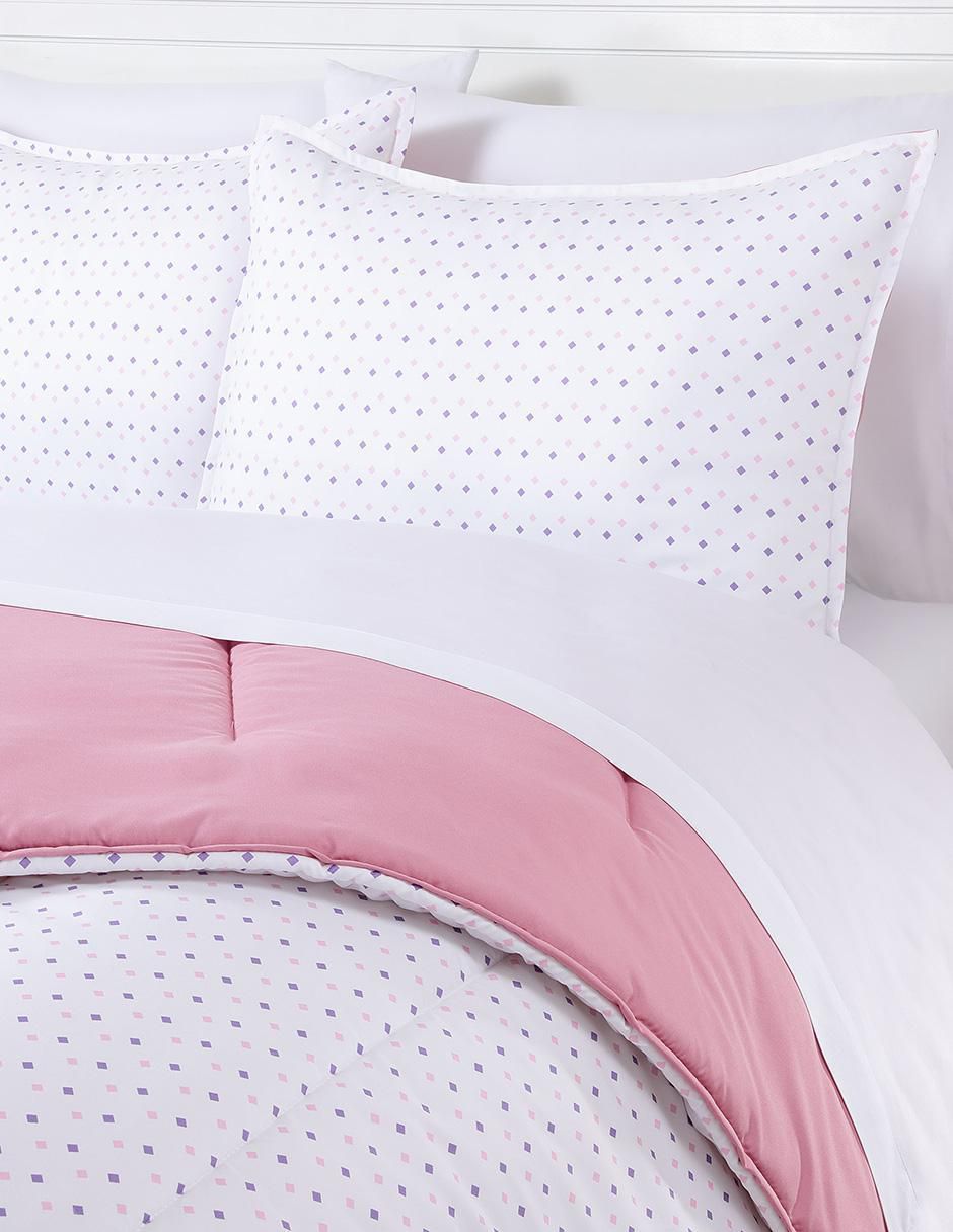 Set edredón Kaltex Home Elliot Mauve R