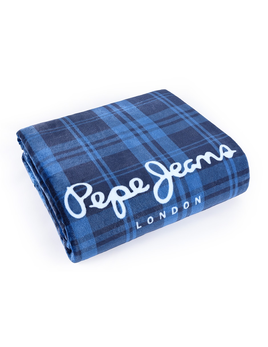 Cobertor de franela Zachary Navy 4