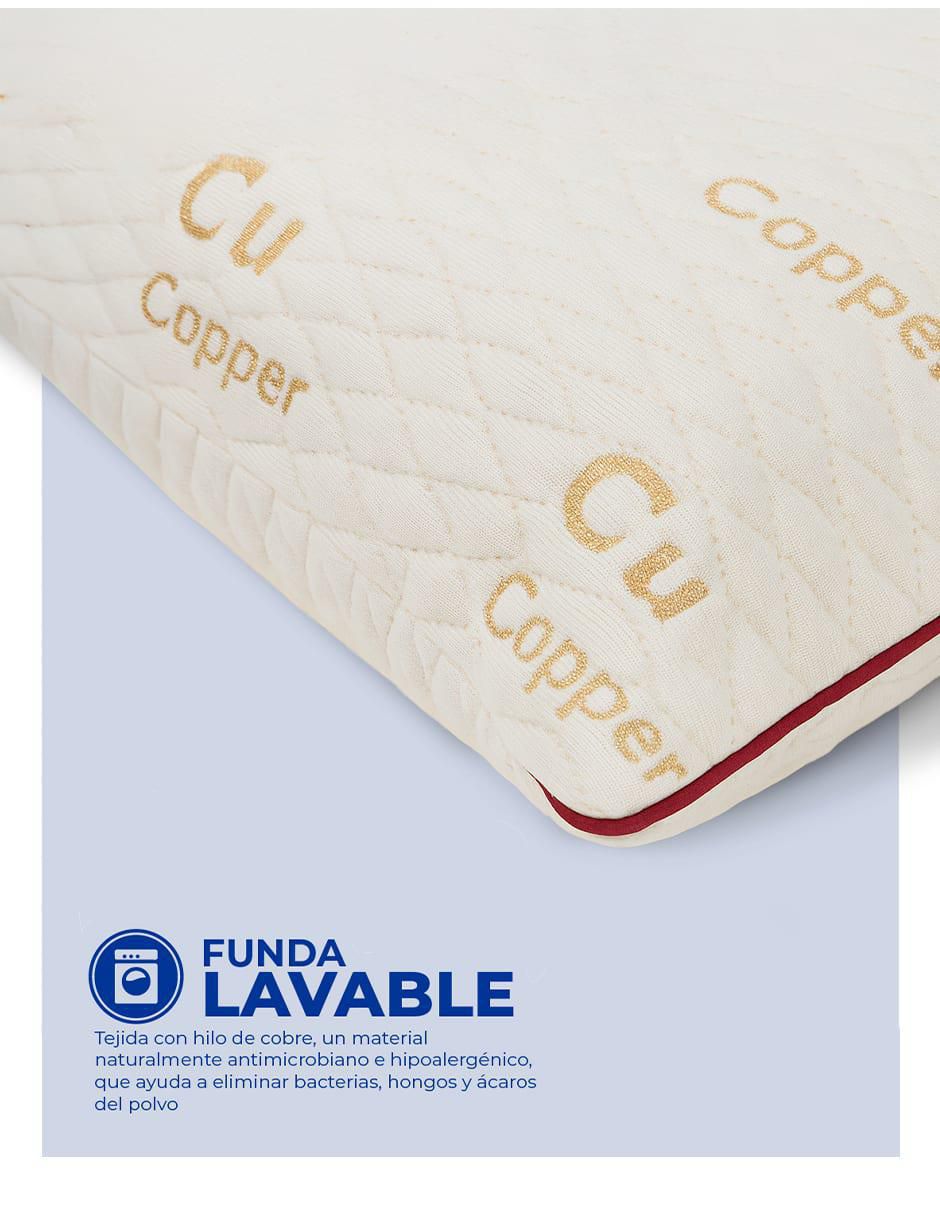 Almohada Bio Copper firmeza media 3