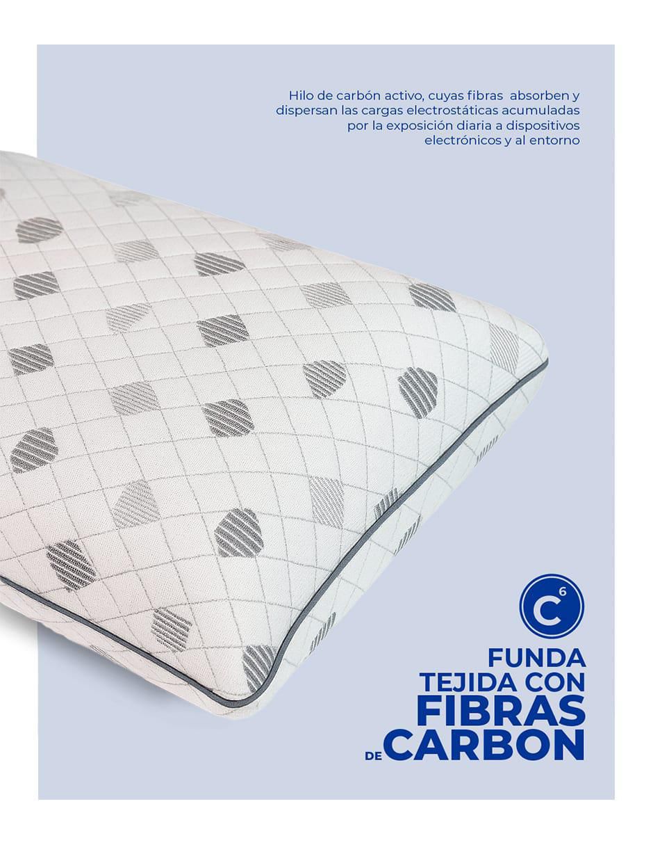 Almohada Luxe-Carbón firmeza media