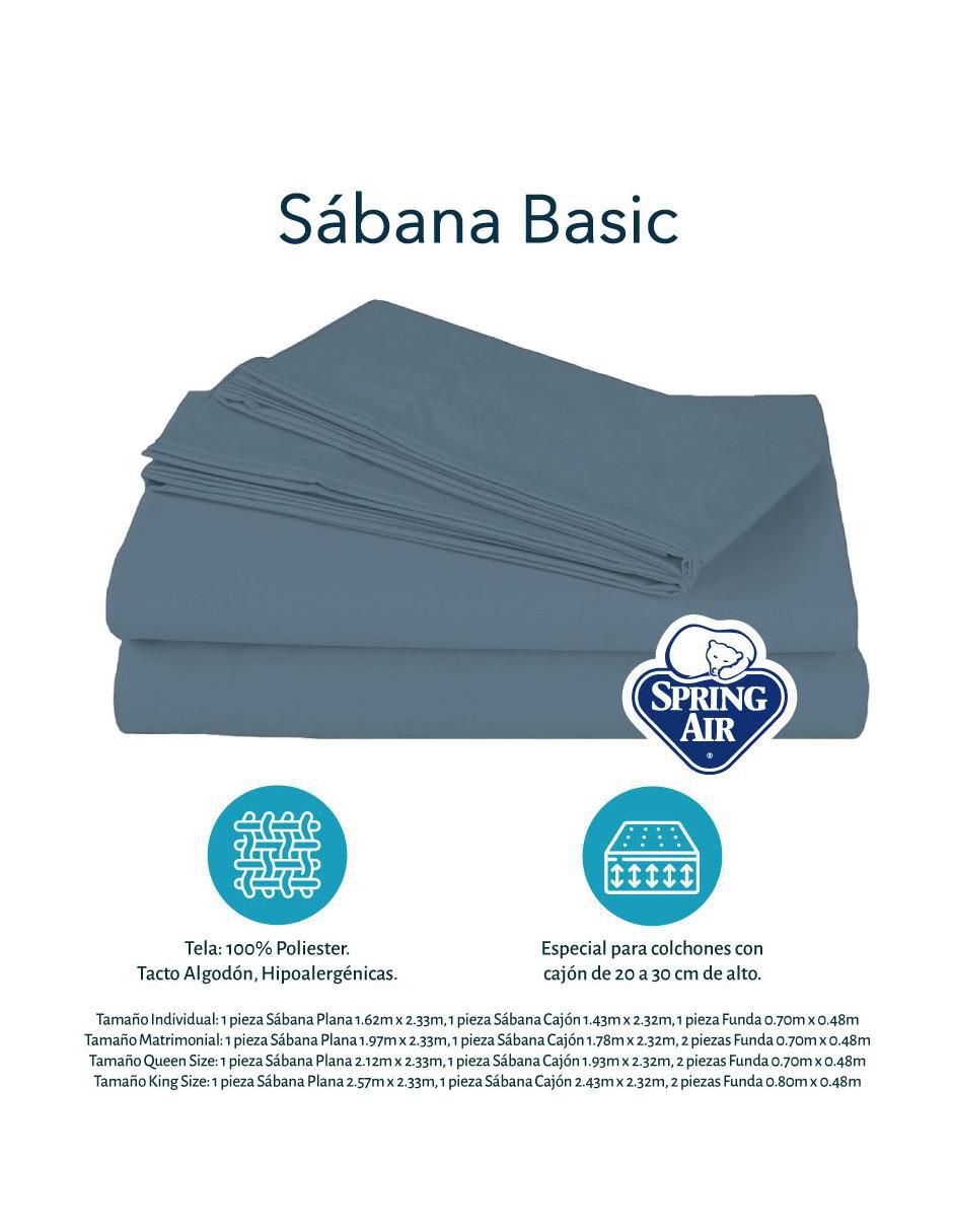 Juego de sábanas de poliéster Basic 8