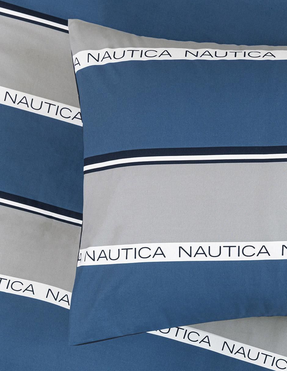Set edredón Nautica Belle Castle Blue 4