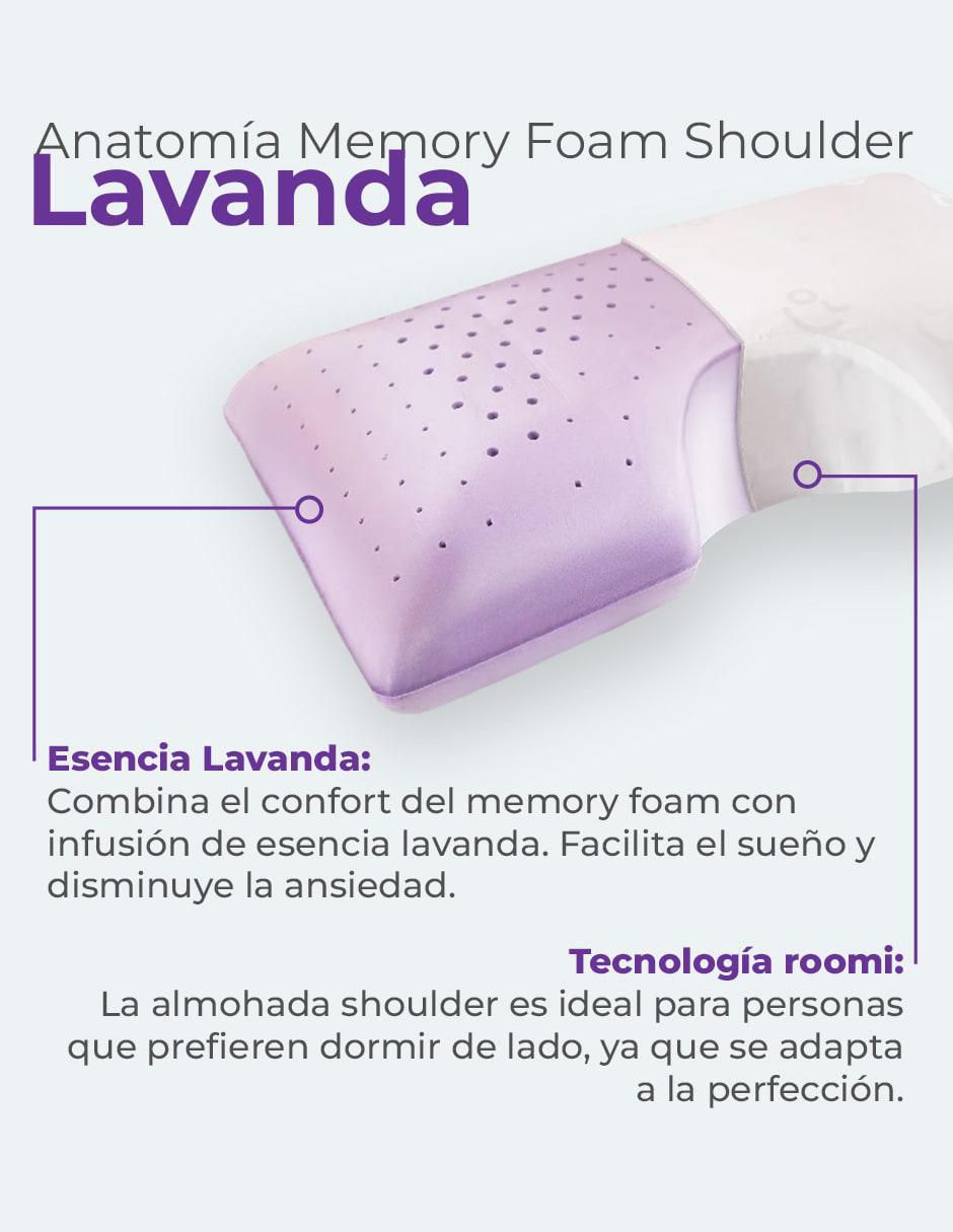 Almohada Lavander Shoulder Mist firmeza media