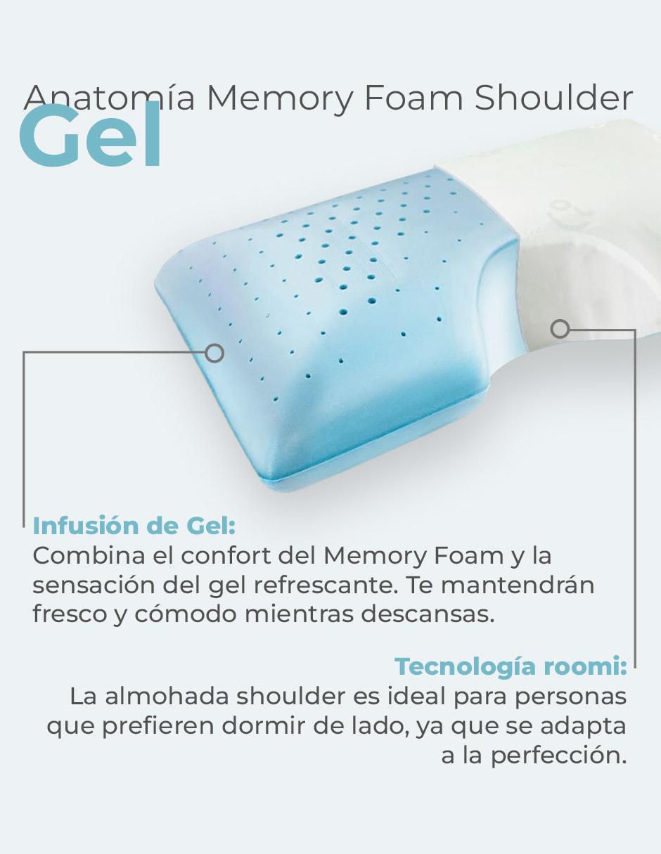 Almohada Gel Shoulder Mist firmeza media