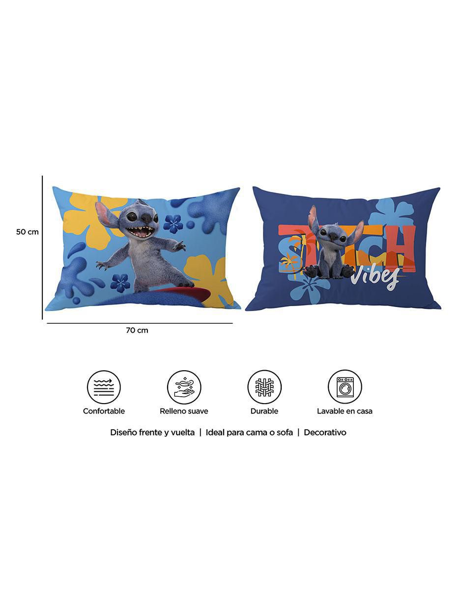 Almohada Reversible Stitch Vibes firmeza media 7