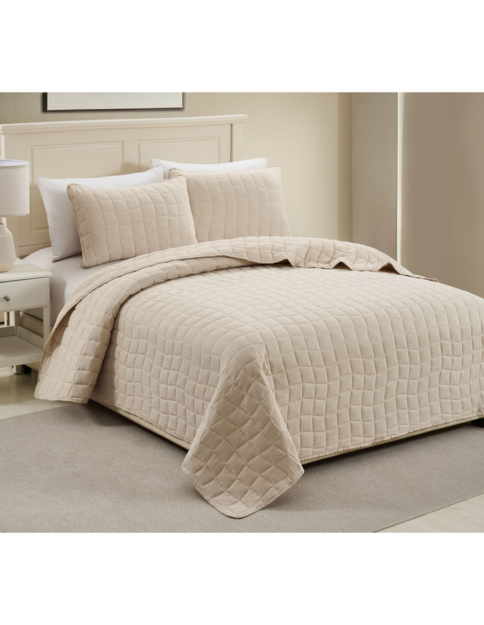 Set de colcha Haus Gauze Wave