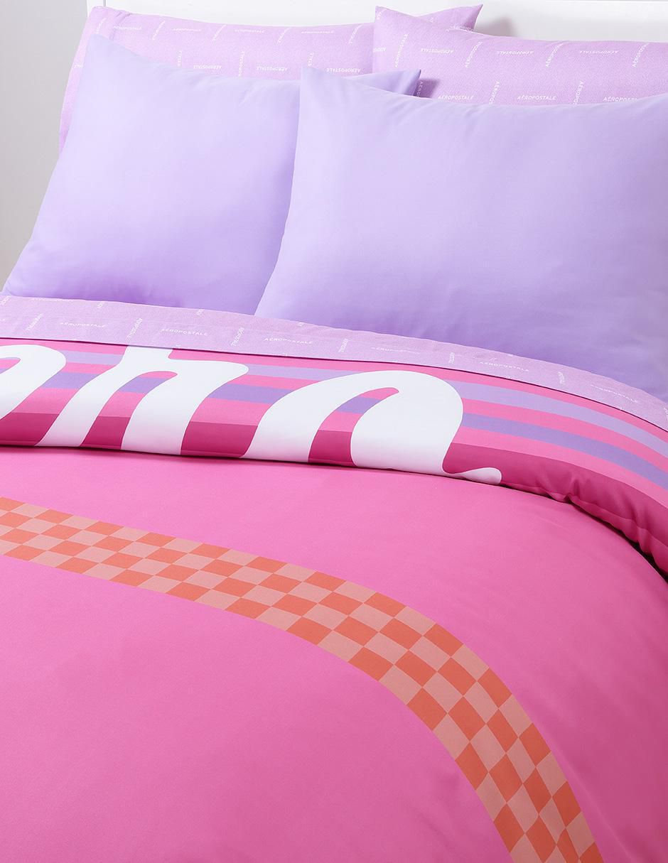 Set edredón Aéropostale Gea Pink