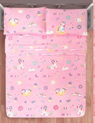 Juego de sábanas Unicornio Juego de sábanas Unicornio