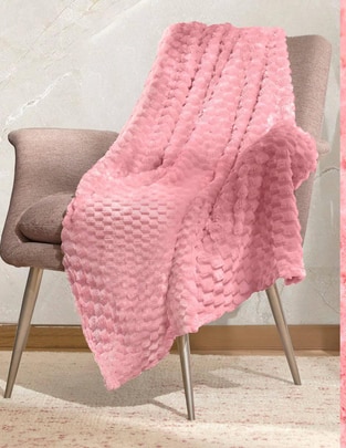 Frazada clásica de tejido jacquard unisex