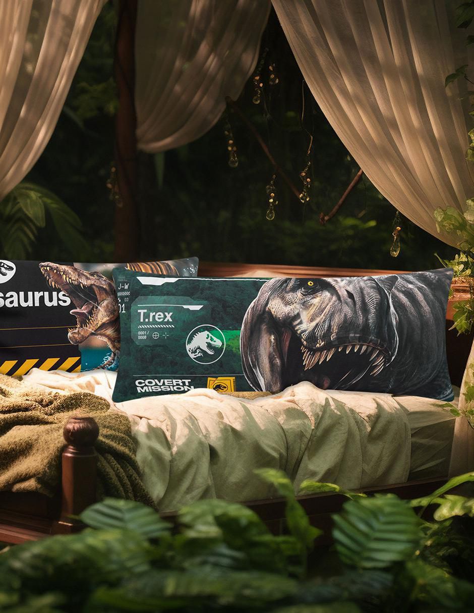 Almohada Jurassic World Rex firmeza media