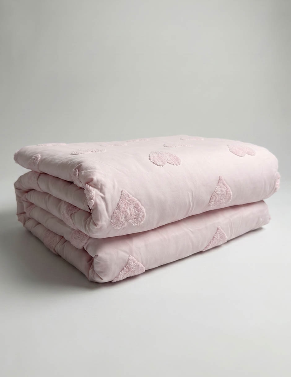 SET EDREDÓN TUFTED HEARTS SET EDREDÓN TUFTED HEARTS
