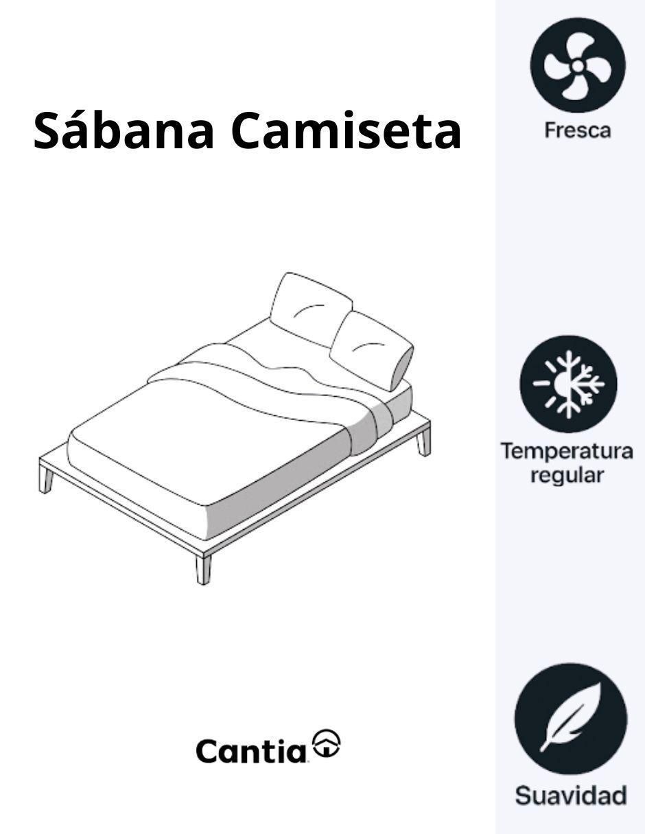 Juego de sábanas de algodón 1000 hilos Camiseta 2