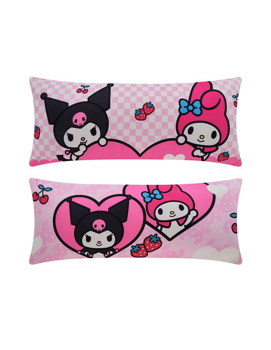 Almohada Kuromi y My Melody Jumbo firmeza media 2