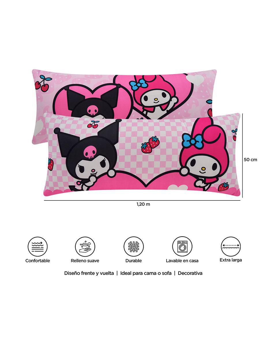 Almohada Kuromi y My Melody Jumbo firmeza media 8