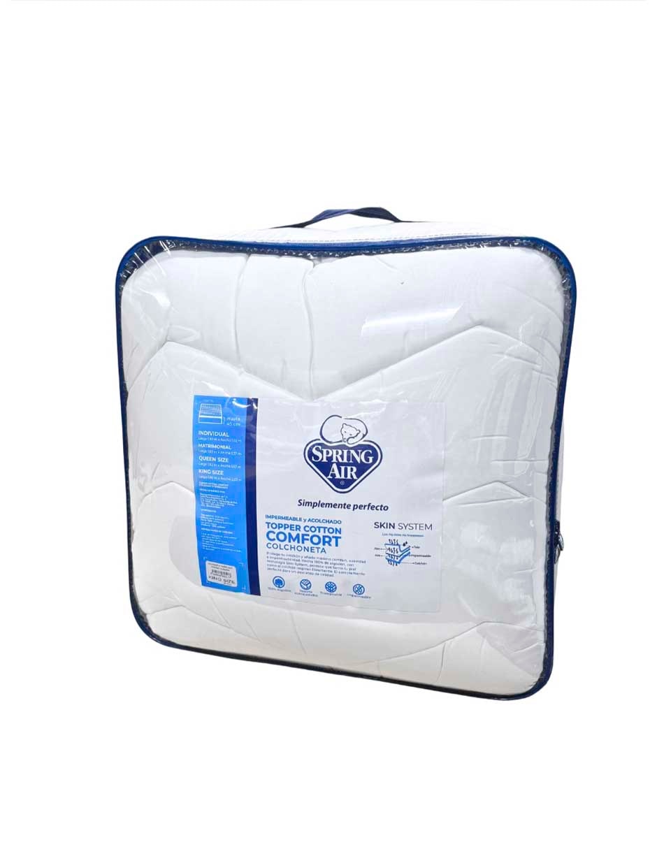 Colchoneta Topper Cotton Conford suave 6