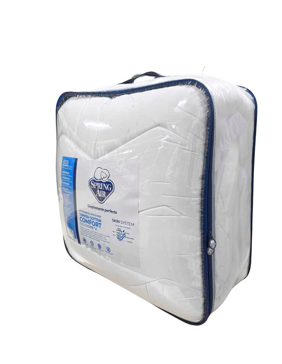 Colchoneta Topper Cotton Conford suave 7