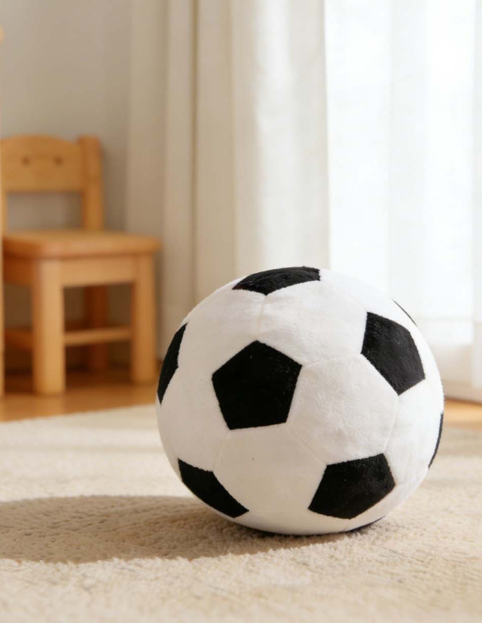 Cojín decorativo balón de fútbol