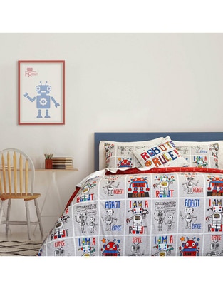 Set edredón Knapp & Tully Kids Robots Rule Red Set edredón Knapp & Tully Kids Robots Rule Red