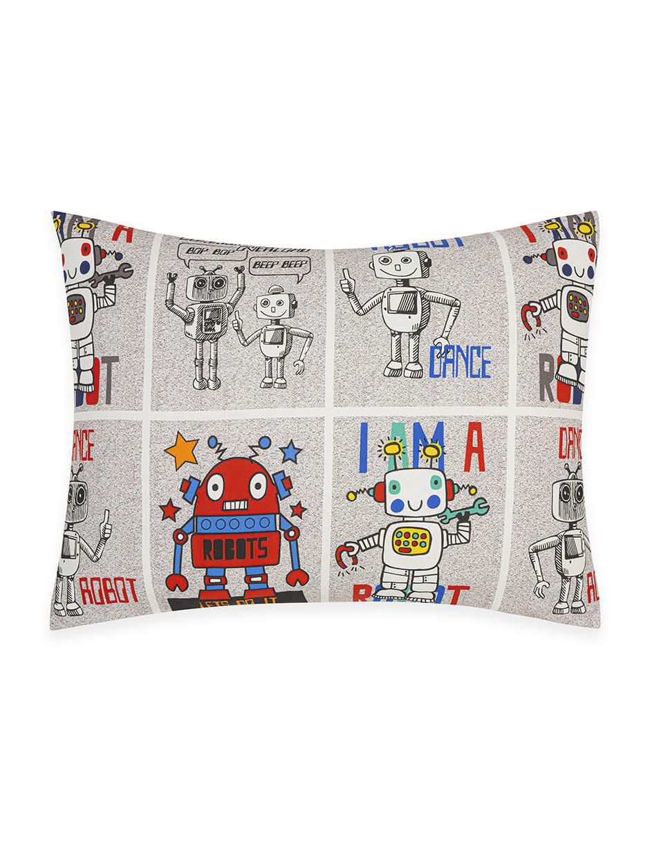 Set edredón Knapp & Tully Kids Robots Rule Red