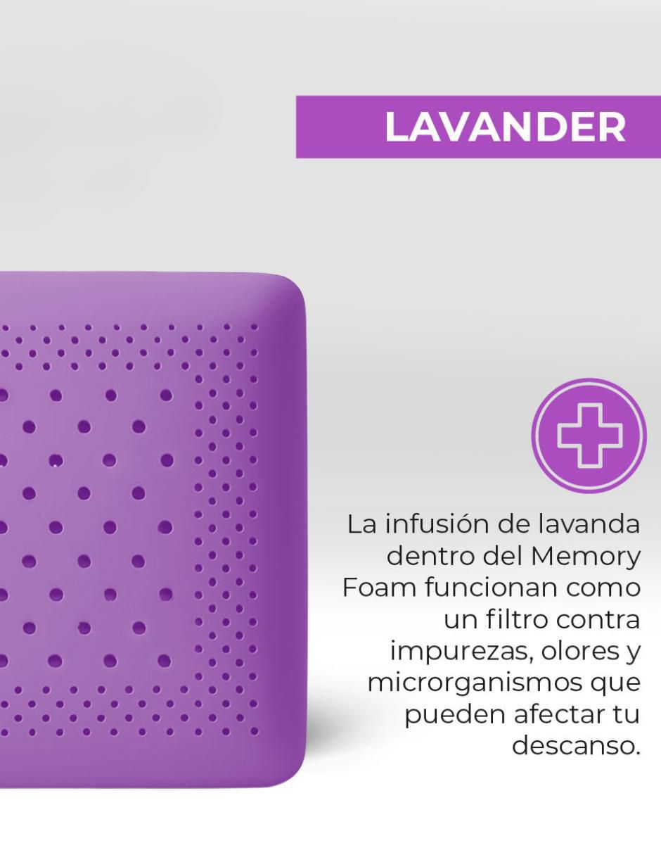 Set de almohada Aromaterapia firmeza media