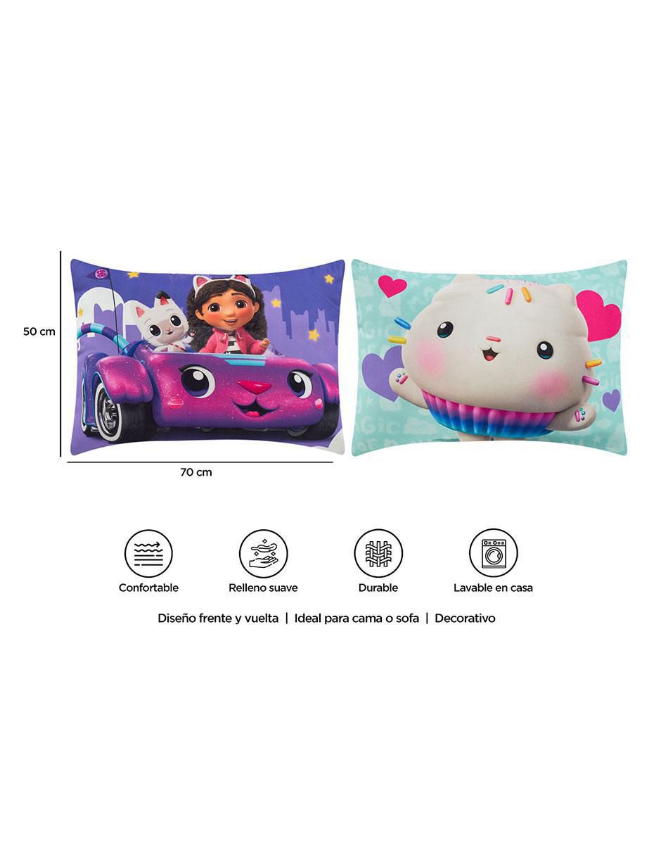 Almohada Reversible 70x50 Gabby Run Run firmeza media 10