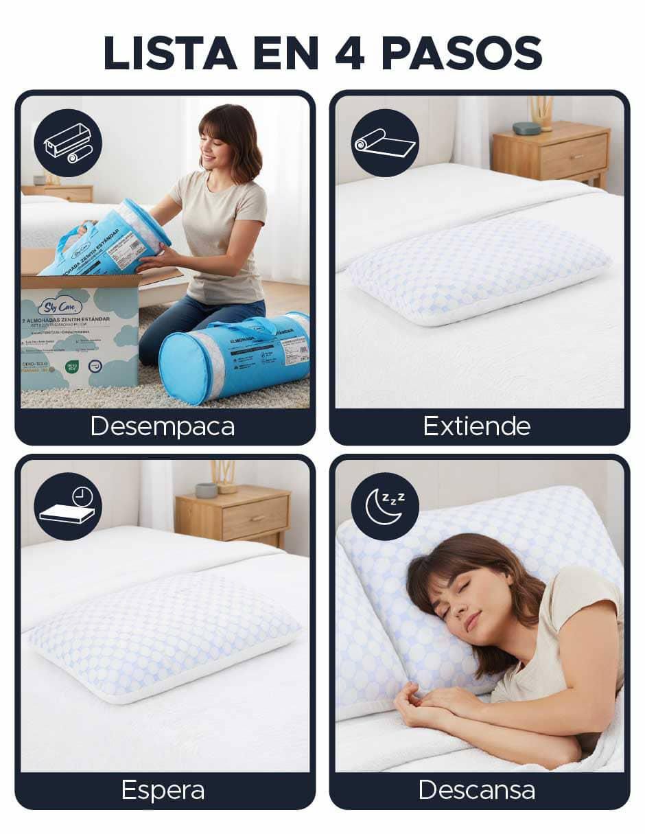 Set de almohada Skycare firmeza media