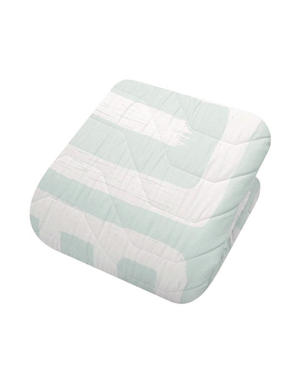 Set de colcha Dalfiori Pisani Menta