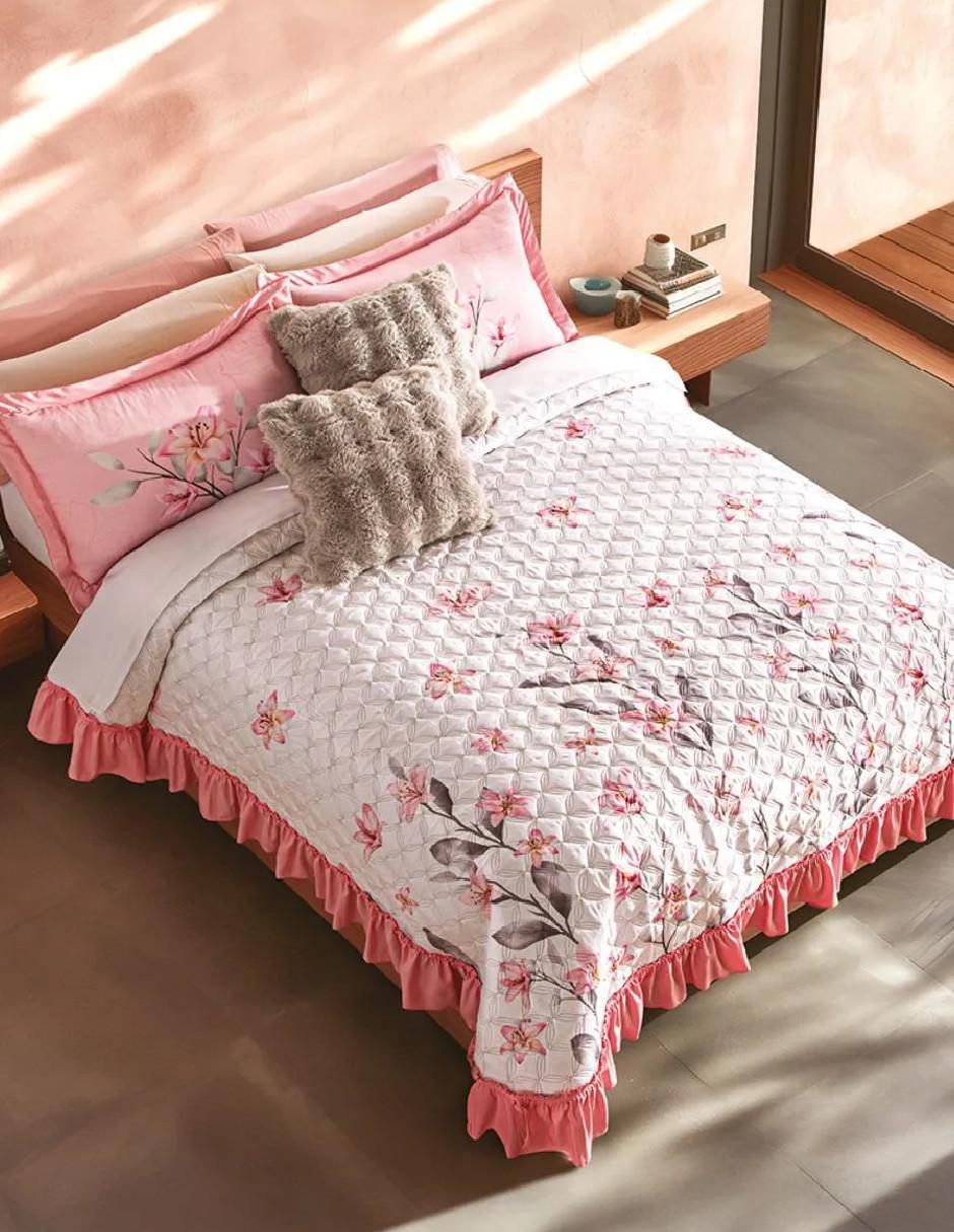Set de colcha Dreamy Flowers