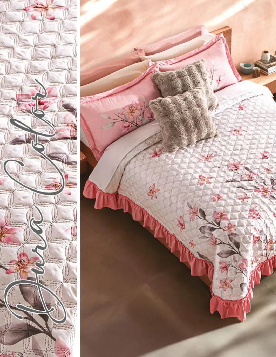 Set de colcha Dreamy Flowers 4