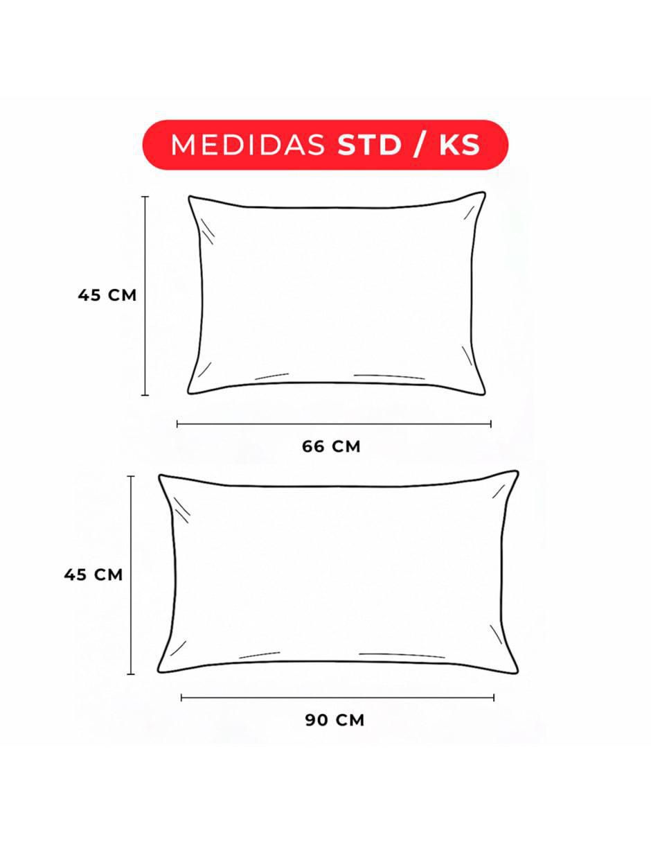 Set de almohada Atlas Basic firmeza baja