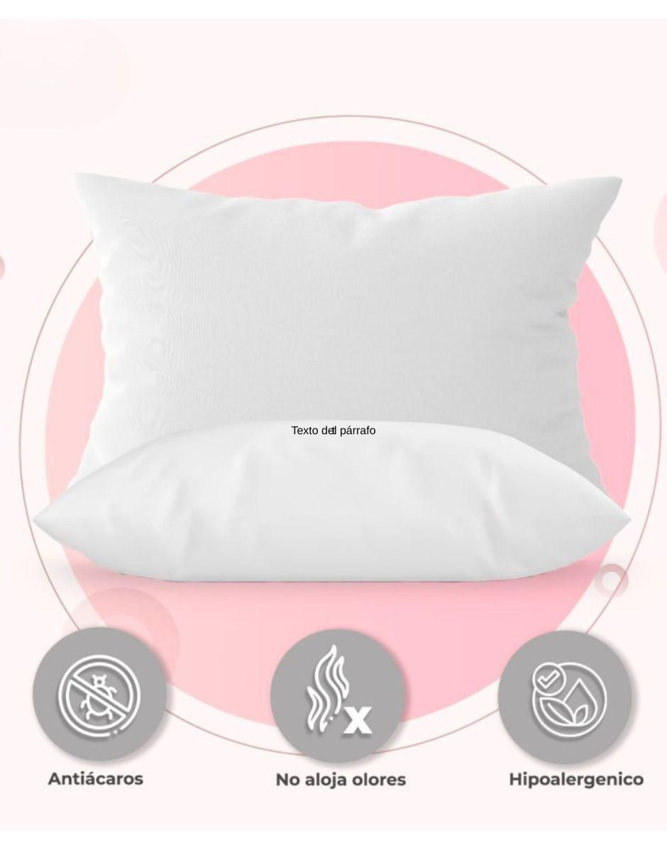 Set de almohada Basic firmeza baja