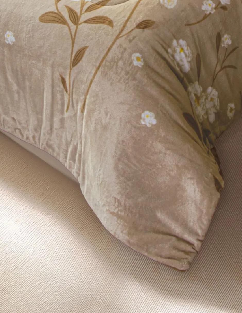Cobertor Flora LuxePuff Ginger 2
