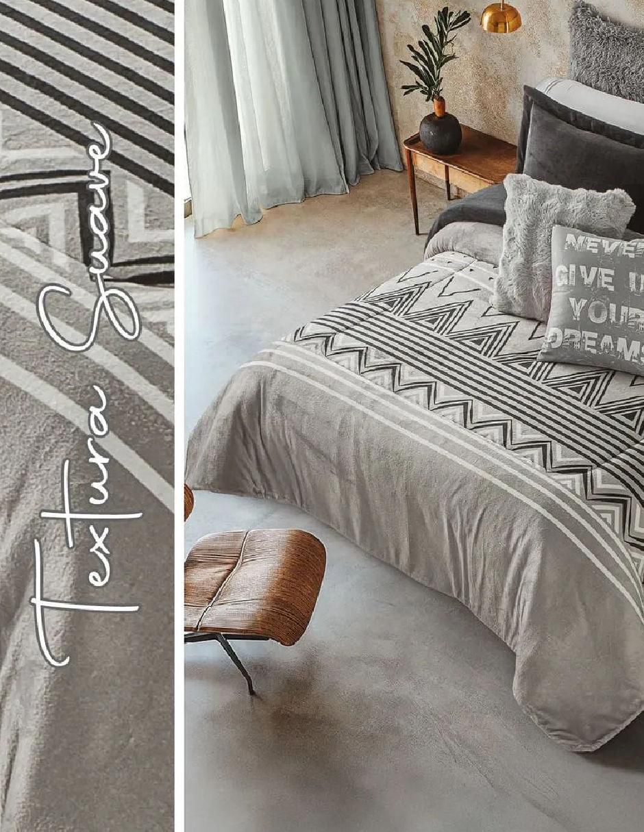 Cobertor Luxs Sueño Tribal estampado geométrico 2