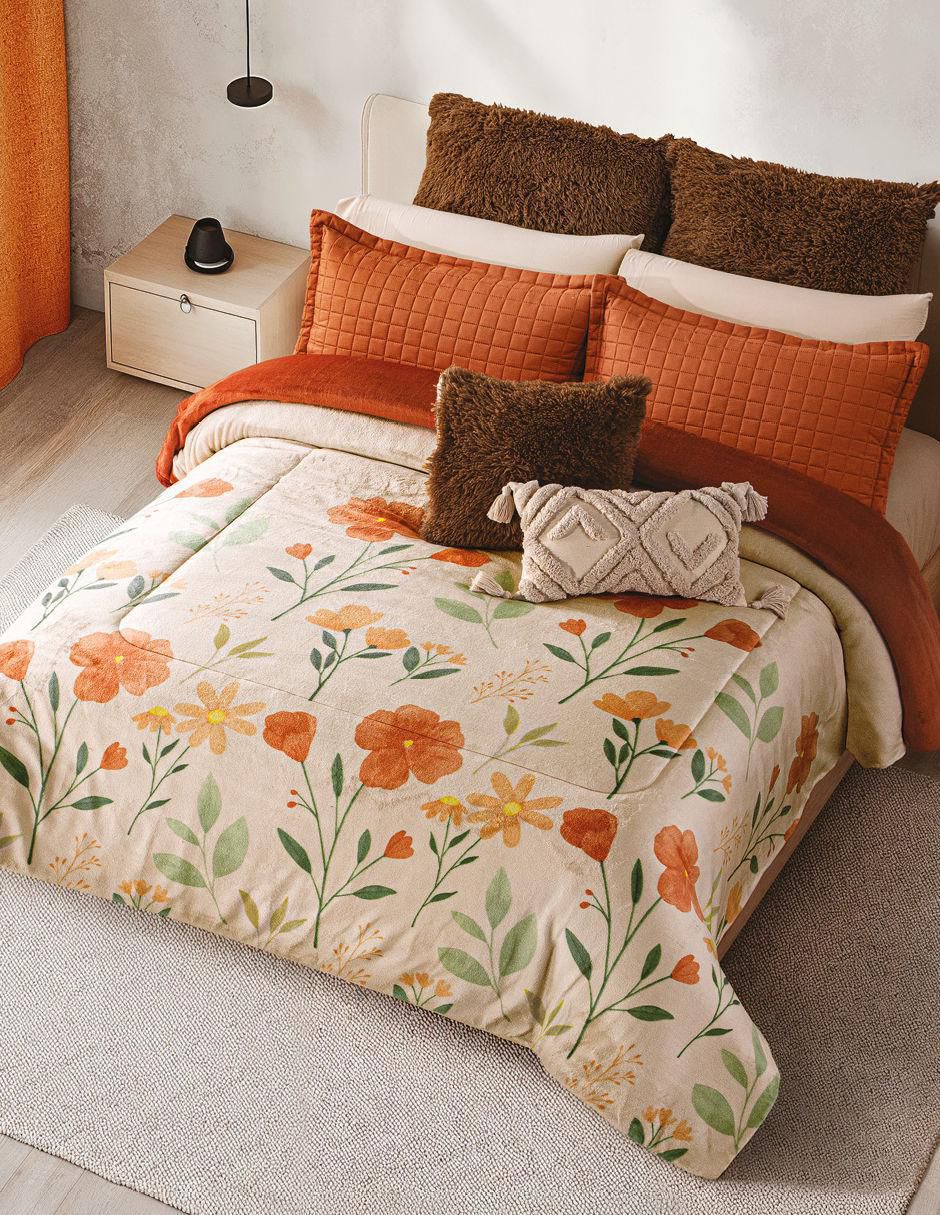 Cobertor Luxe Cozy Rústico estampado floral Cobertor Luxe Cozy Rústico estampado floral