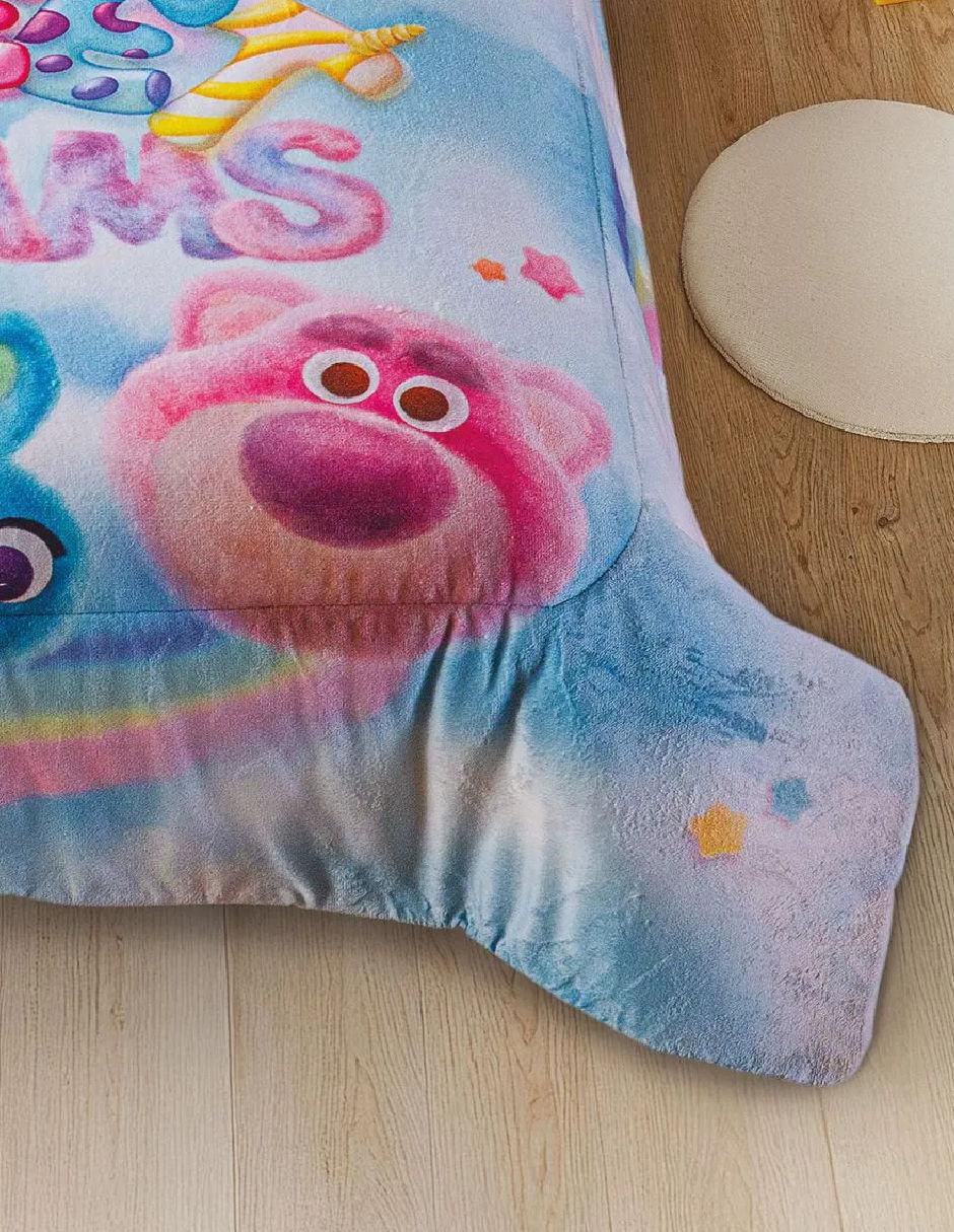 Cobertor Pixar Invernal Fluffy Pixar 2