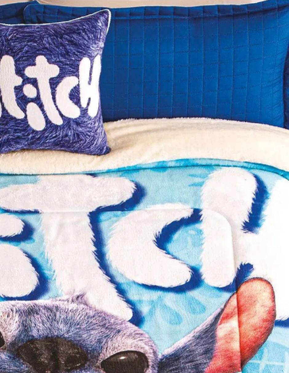 Cobertor Cozy Stitch Live Action estampado infantil 2