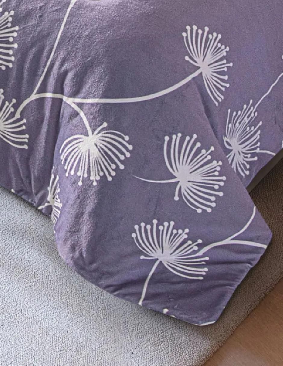 Cobertor LAVANDER GARDEN estampado floral 2