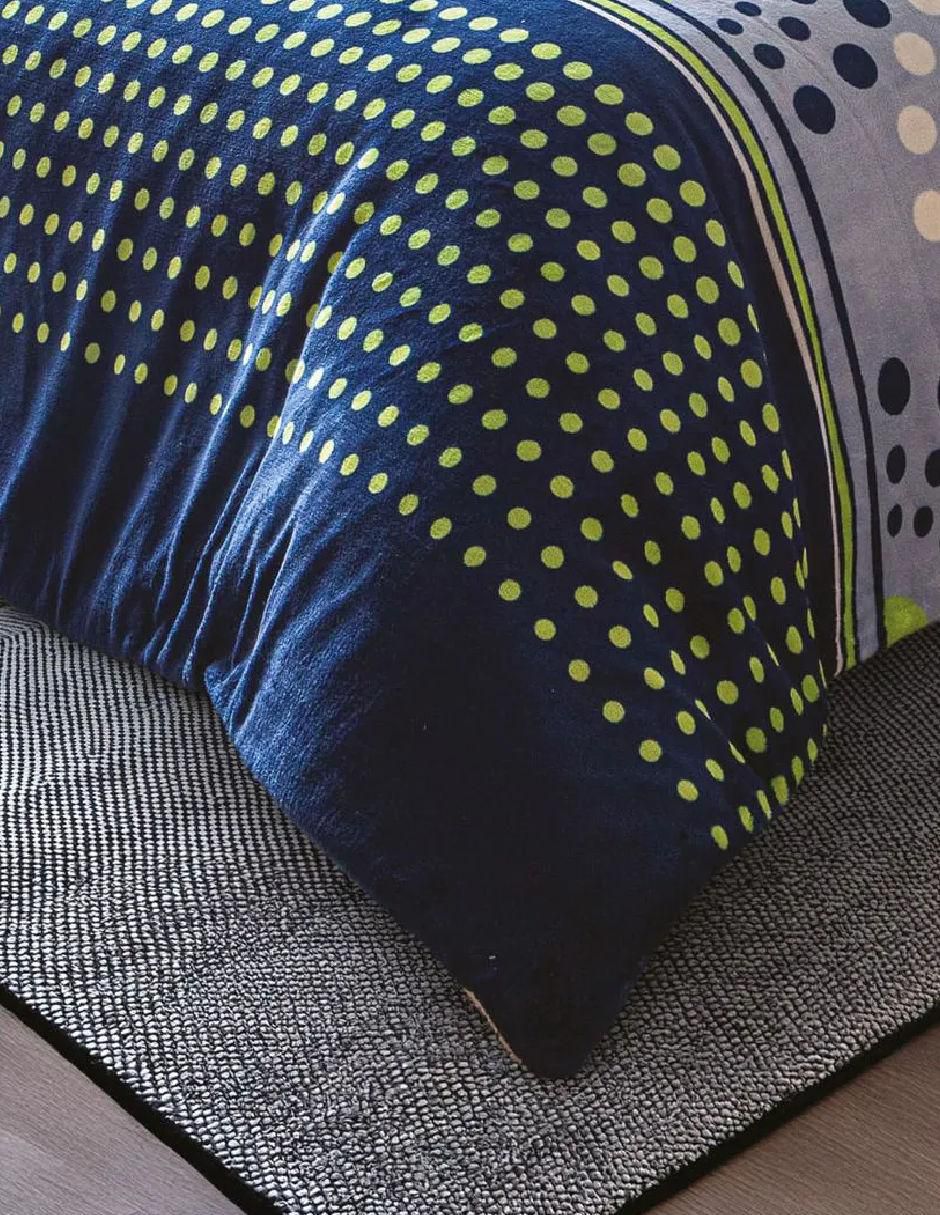 Cobertor Chill Ciber Dots estampado geométrico 3