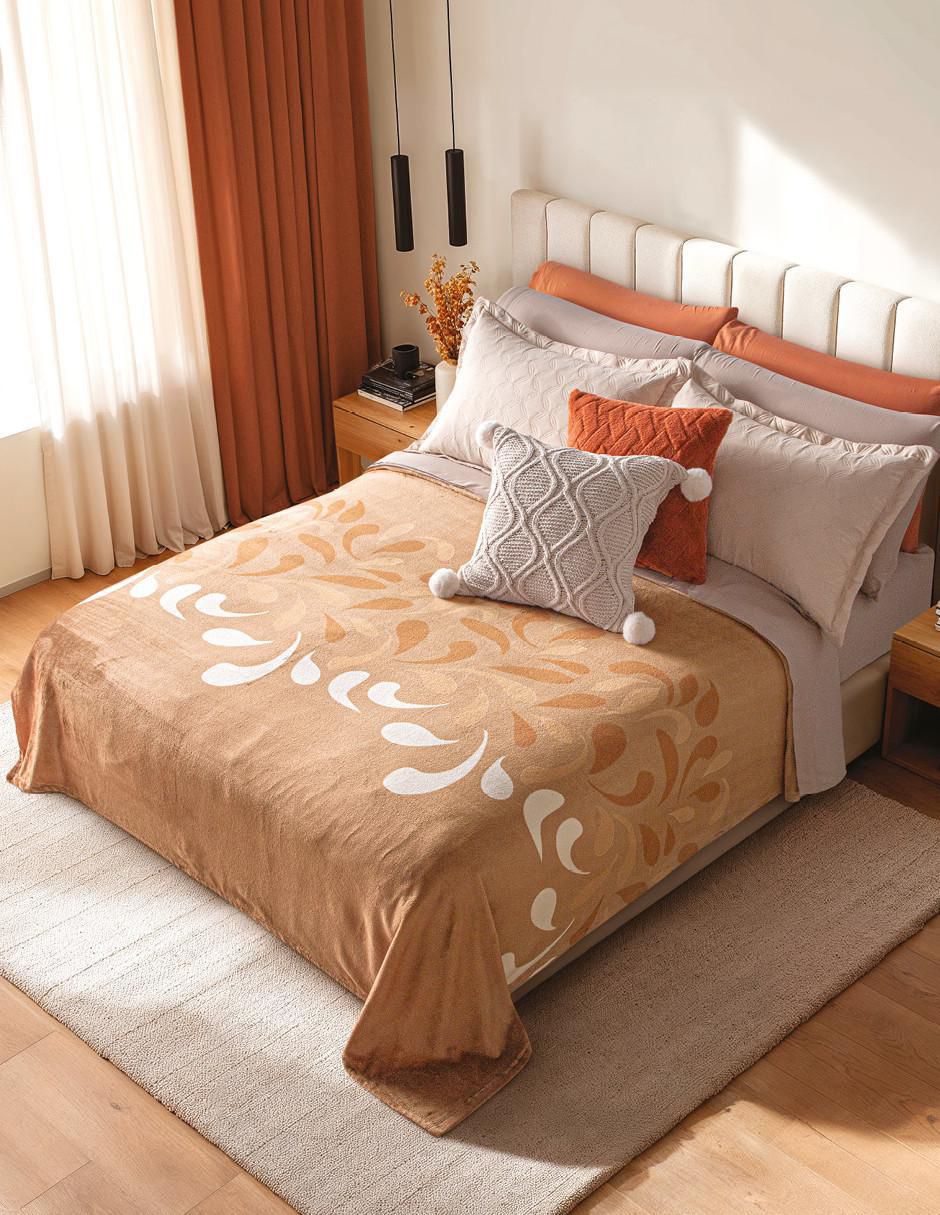 Cobertor Ultraligero Cedro estampado geométrico Cobertor Ultraligero Cedro estampado geométrico