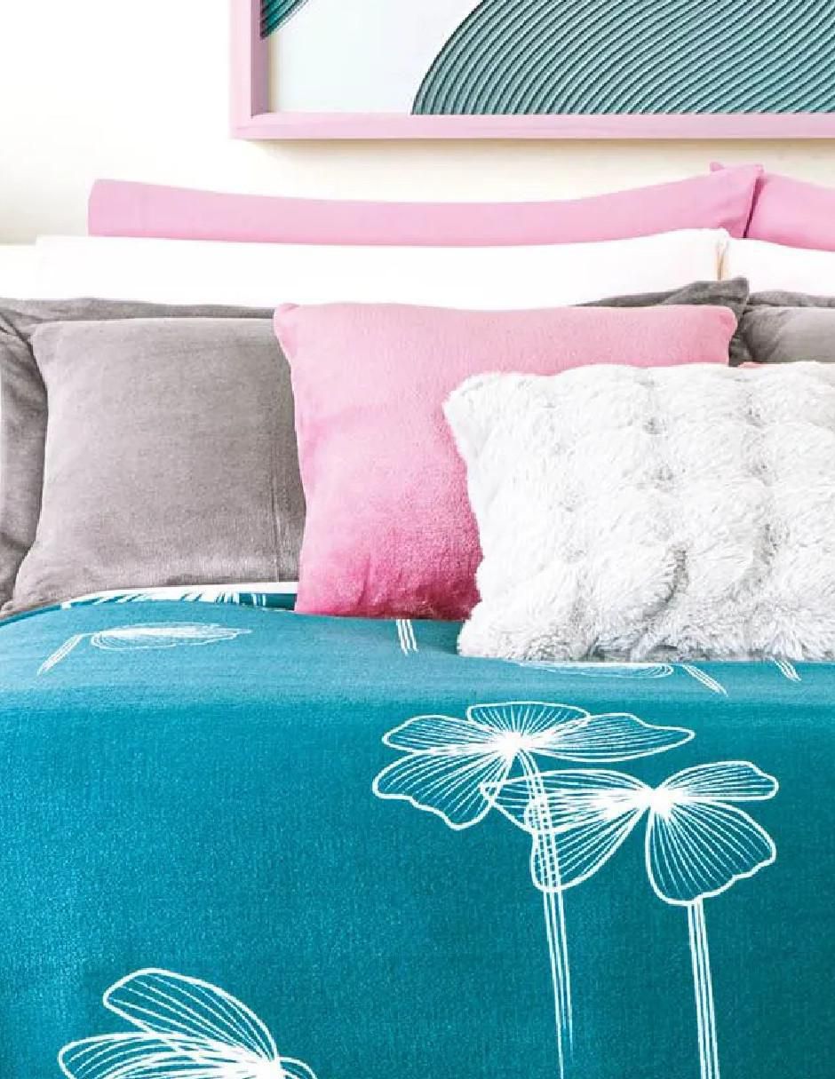 Cobertor Ultraligero Bliss estampado geométrico 3