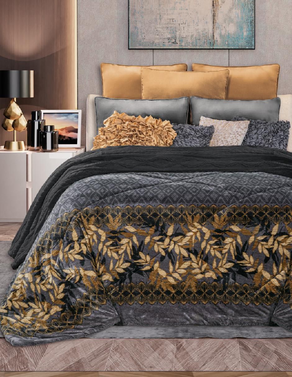 Cobertor Olimpo Deluxe estampado geométrico Cobertor Olimpo Deluxe estampado geométrico
