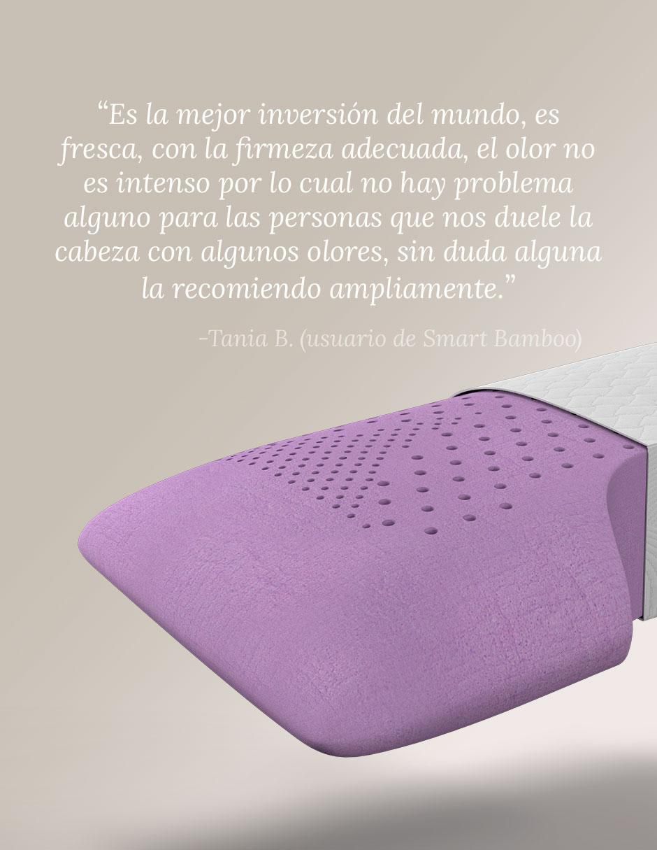 Almohada Cervical Lavanda firmeza media 8