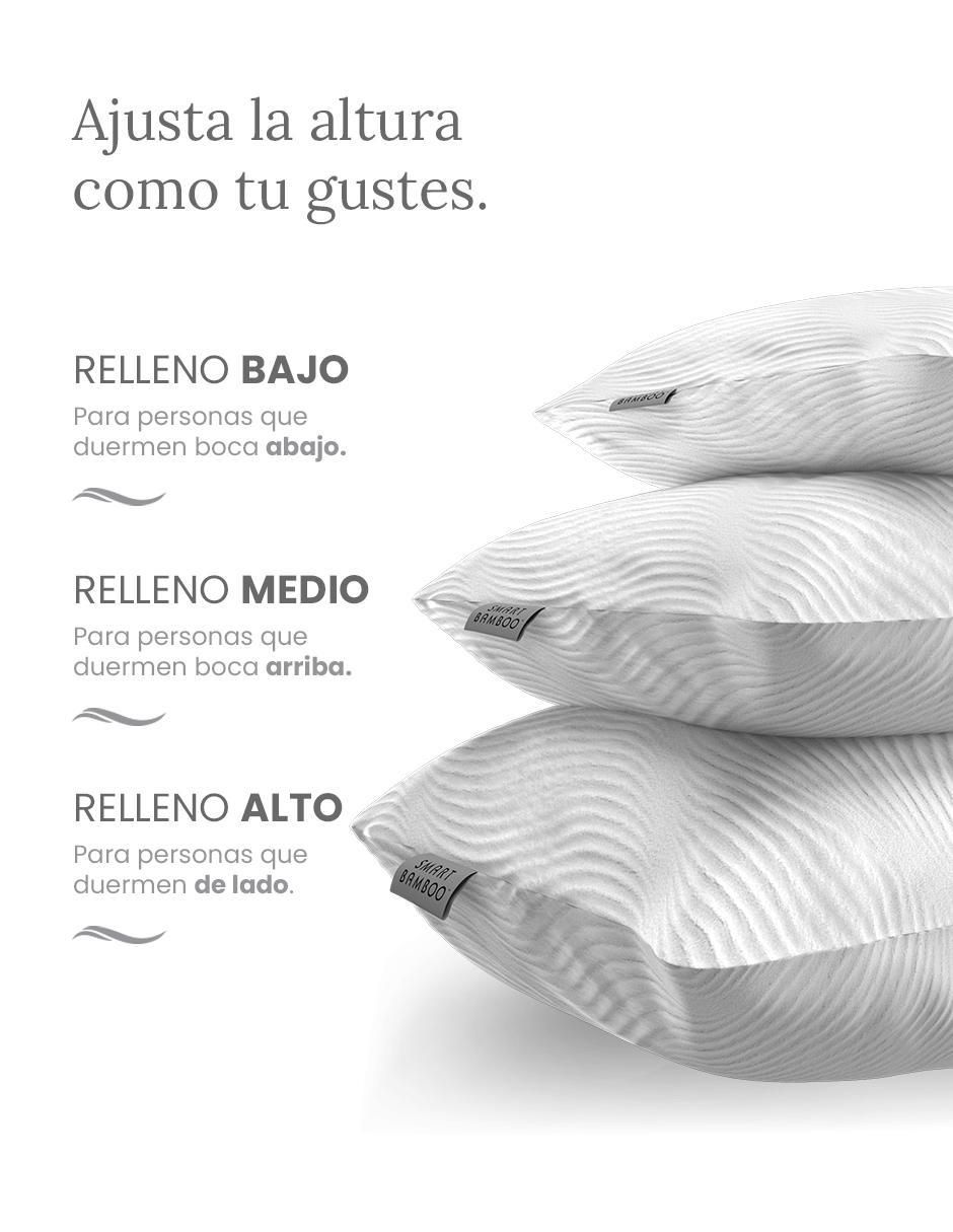 Almohada Ajustable firmeza media 4