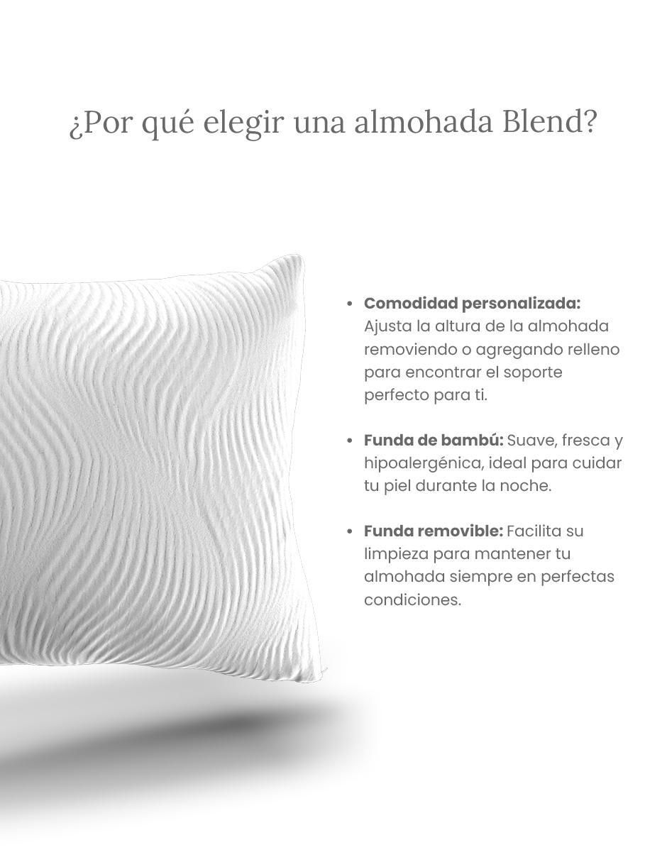 Almohada Ajustable firmeza media 6