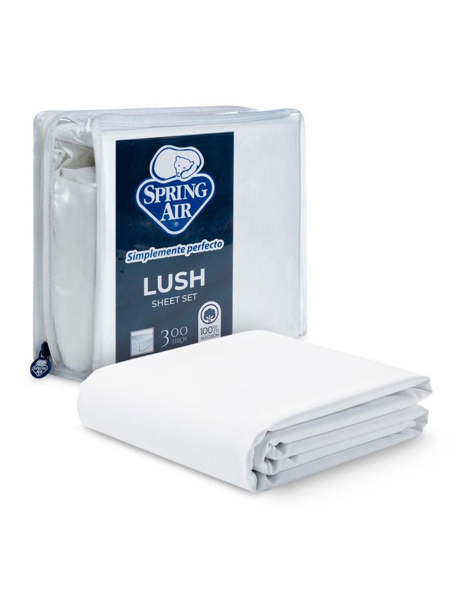 Juego de sábanas de algodón 300 hilos Lush Juego de sábanas de algodón 300 hilos Lush