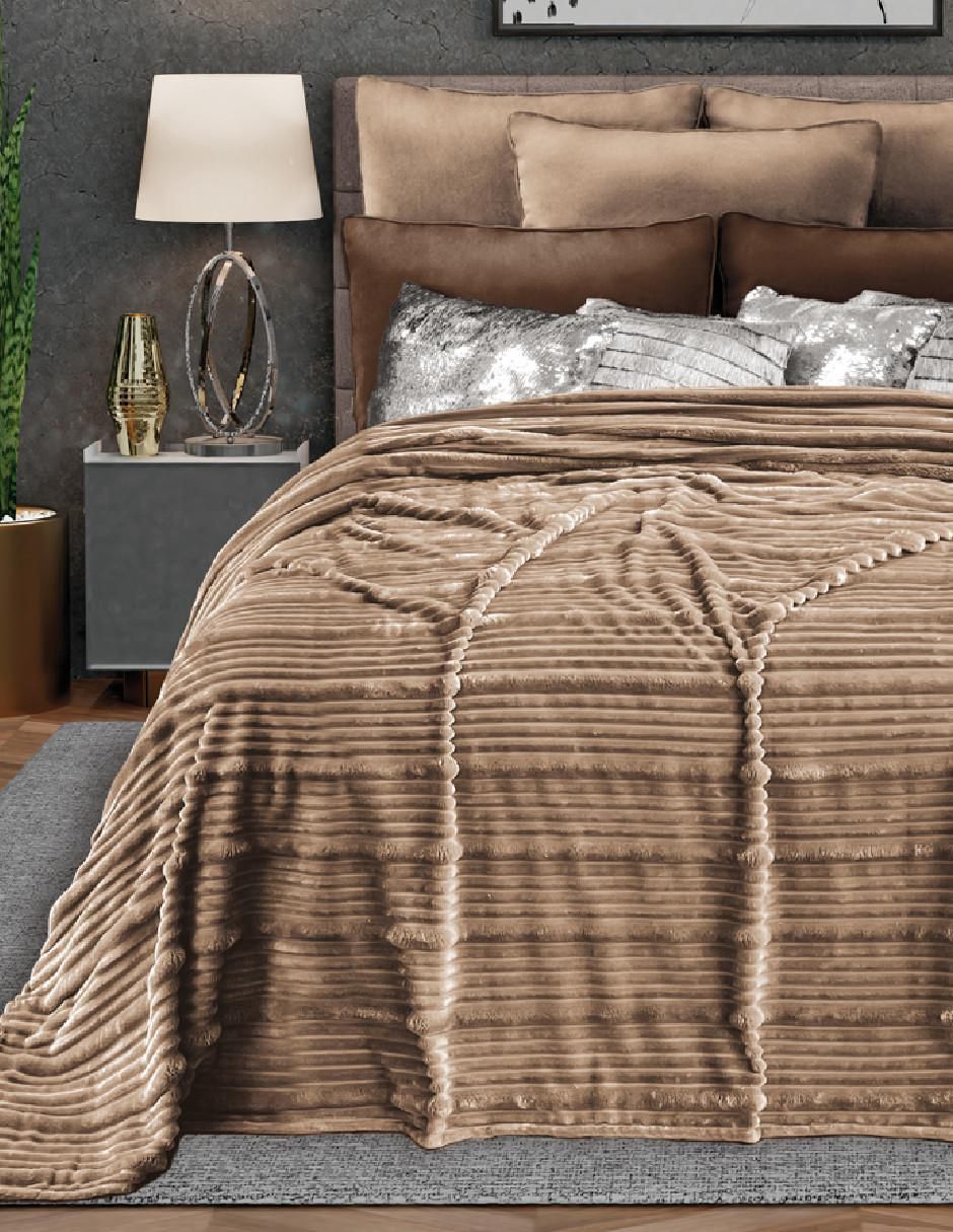 Cobertor Deluxe Toffee Cobertor Deluxe Toffee