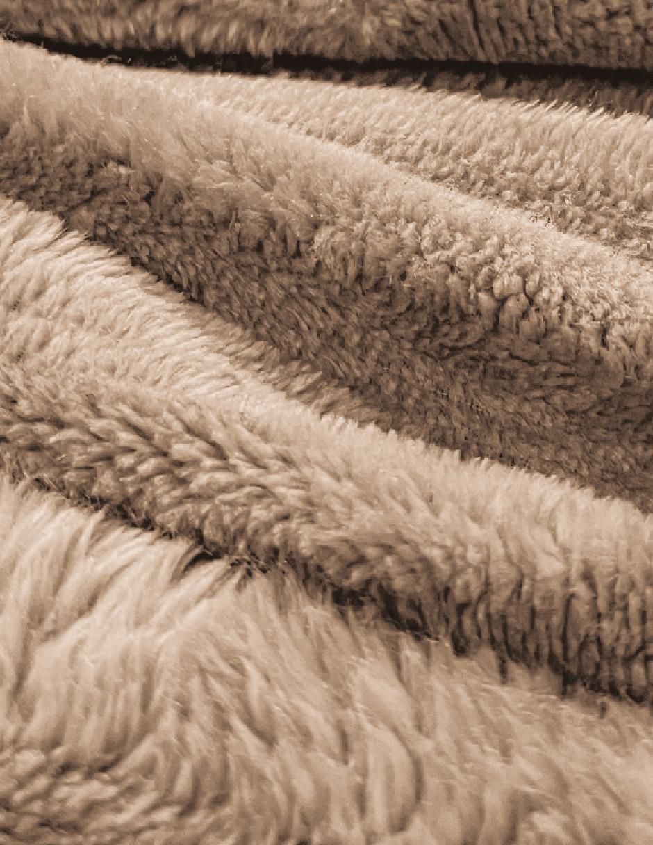 Cobertor  Deluxe Toffee