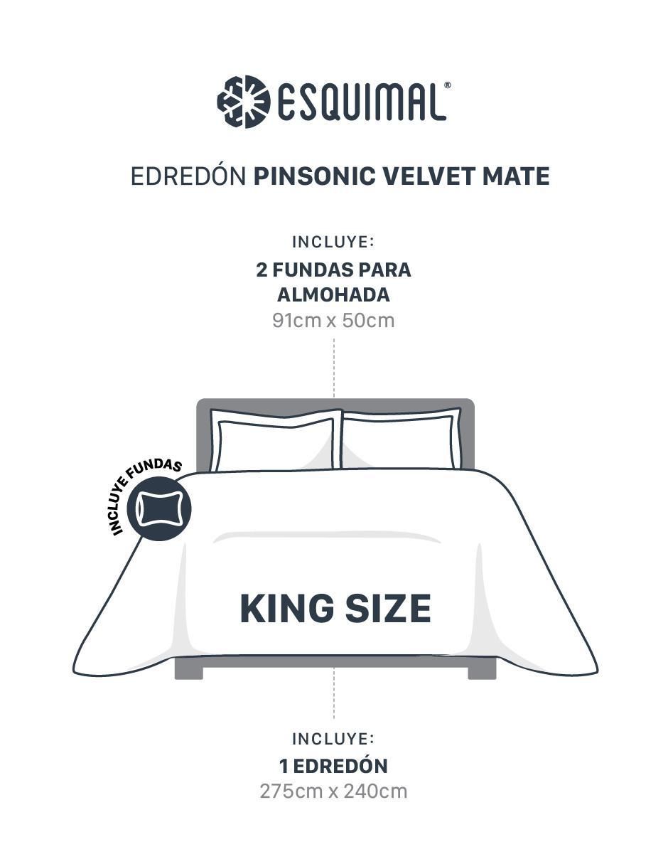 Set edredón Pinsonic Velvet Mate 7